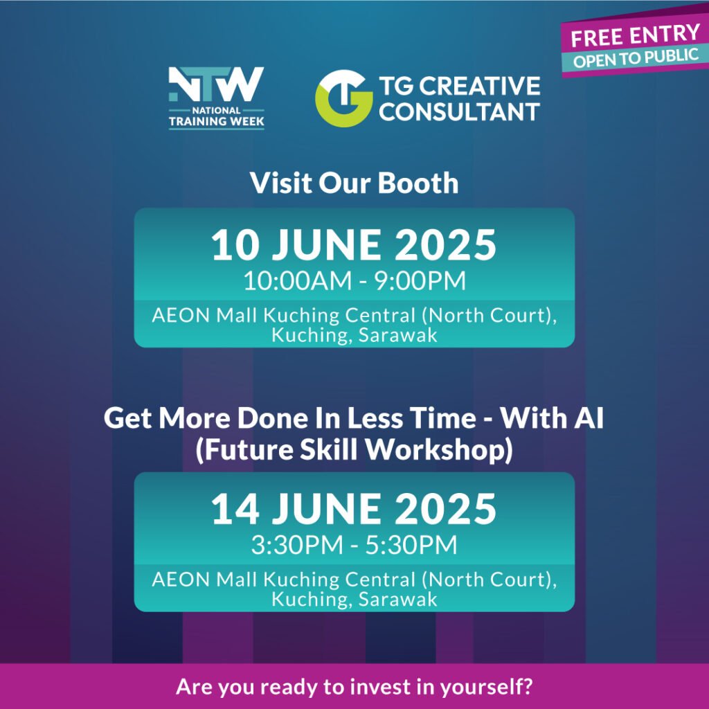NTW-2025-Poster-Visit-Booth-AI-Workshop-TG-Creative-Consultant