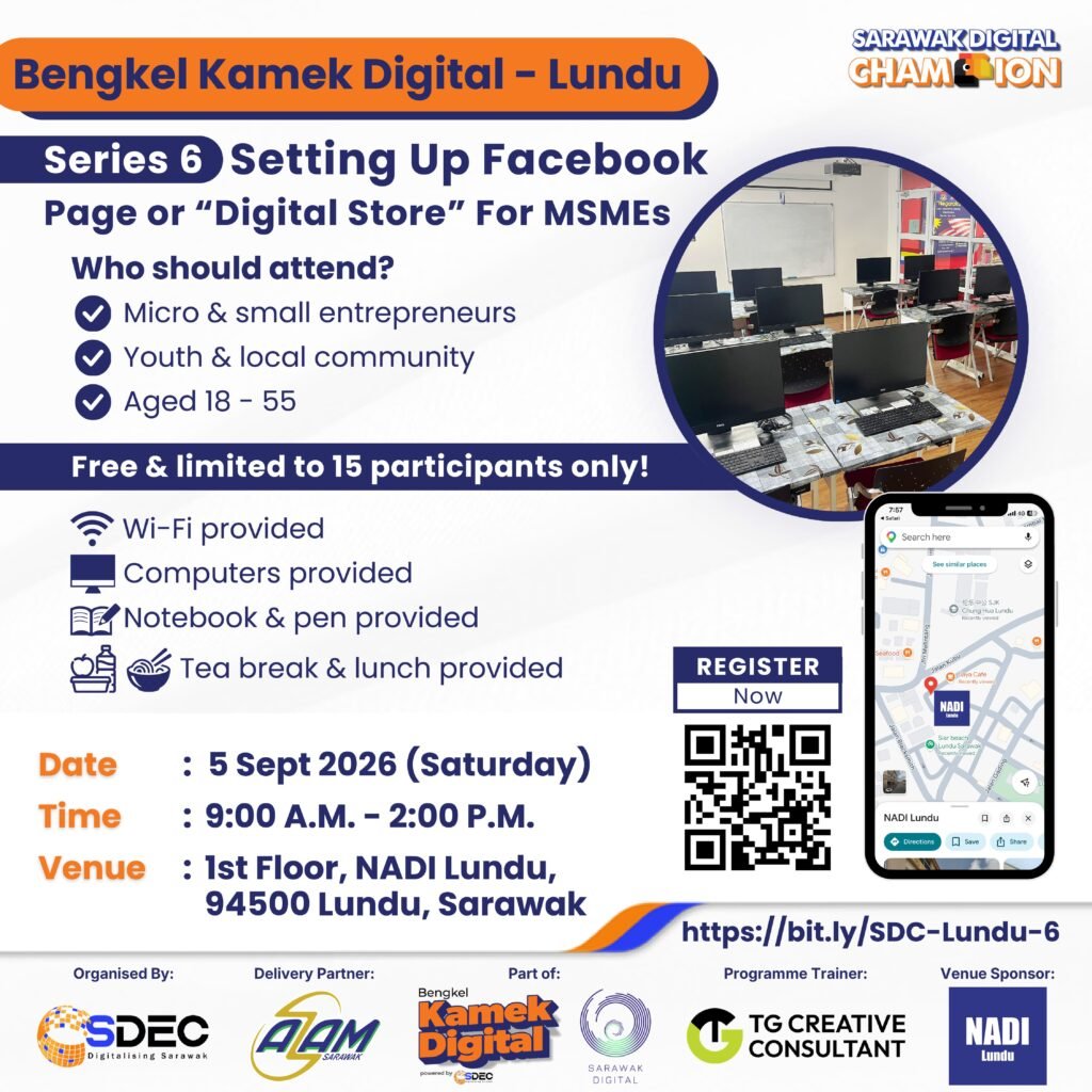 Bengkel-Kamek-Digital-2026-NADI-Lundu-Sarawak-Series-6-TG-Creative-Consultant-English